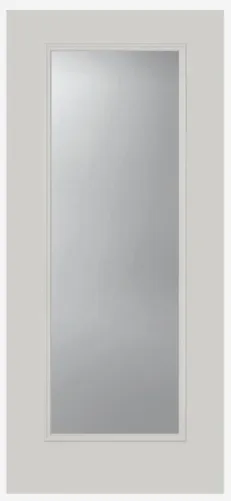 20-in x 64-in Clear Front Full Door Glass Inserts With Frame 1 - Lite ("For Sale In Store Only")