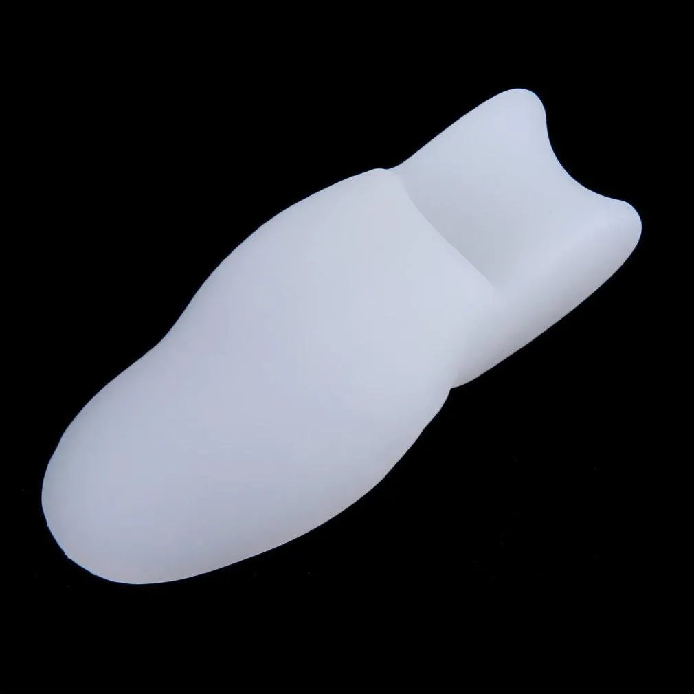 2pcs Silicone Gel Foot Pad Stretch Corrector Alignment Toe Bone Insole SL