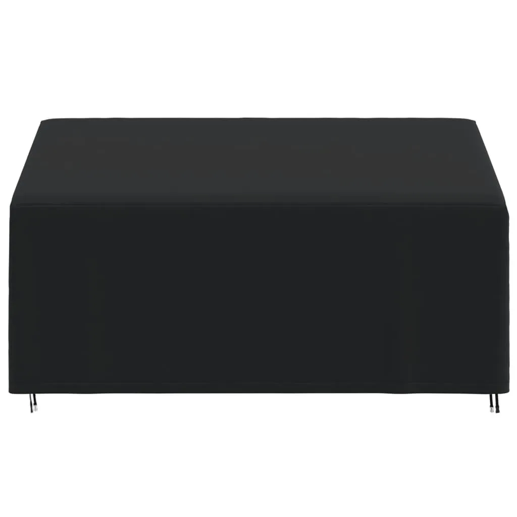 3-Seater Bench Covers 2 pcs 175x85x68/94 cm 420D Oxford Fabric