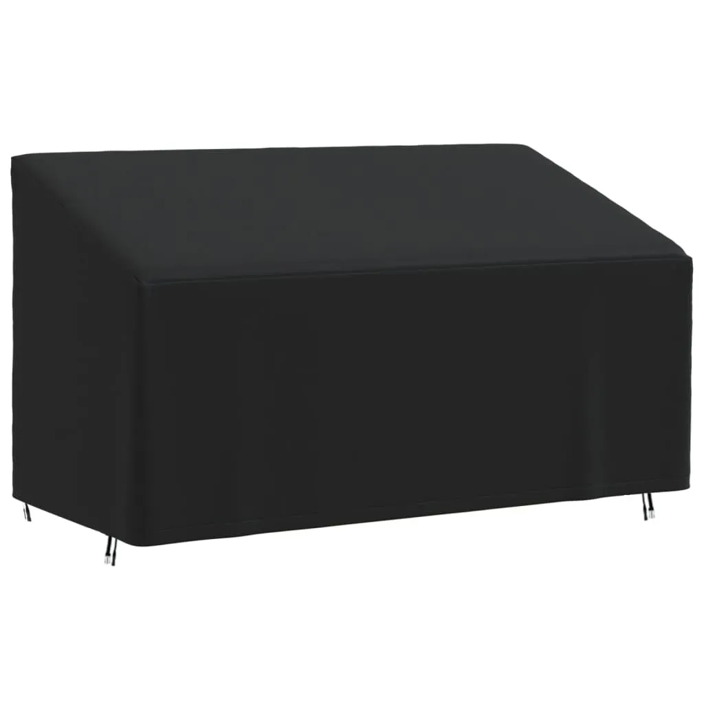 3-Seater Bench Covers 2 pcs 175x85x68/94 cm 420D Oxford Fabric