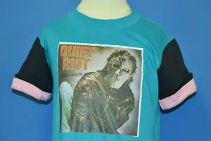 80s Quiet Riot Metal Health Iron On Rock t-shirt Youth Medium