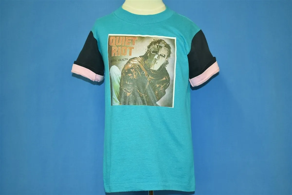 80s Quiet Riot Metal Health Iron On Rock t-shirt Youth Medium