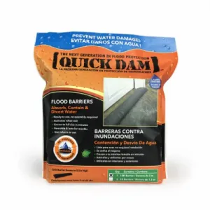 Absorbent Products QD610-1 6" x 10' Quik Dam Expanding Flood Water Barrier