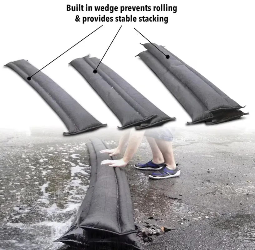 Absorbent Products QD610-1 6" x 10' Quik Dam Expanding Flood Water Barrier