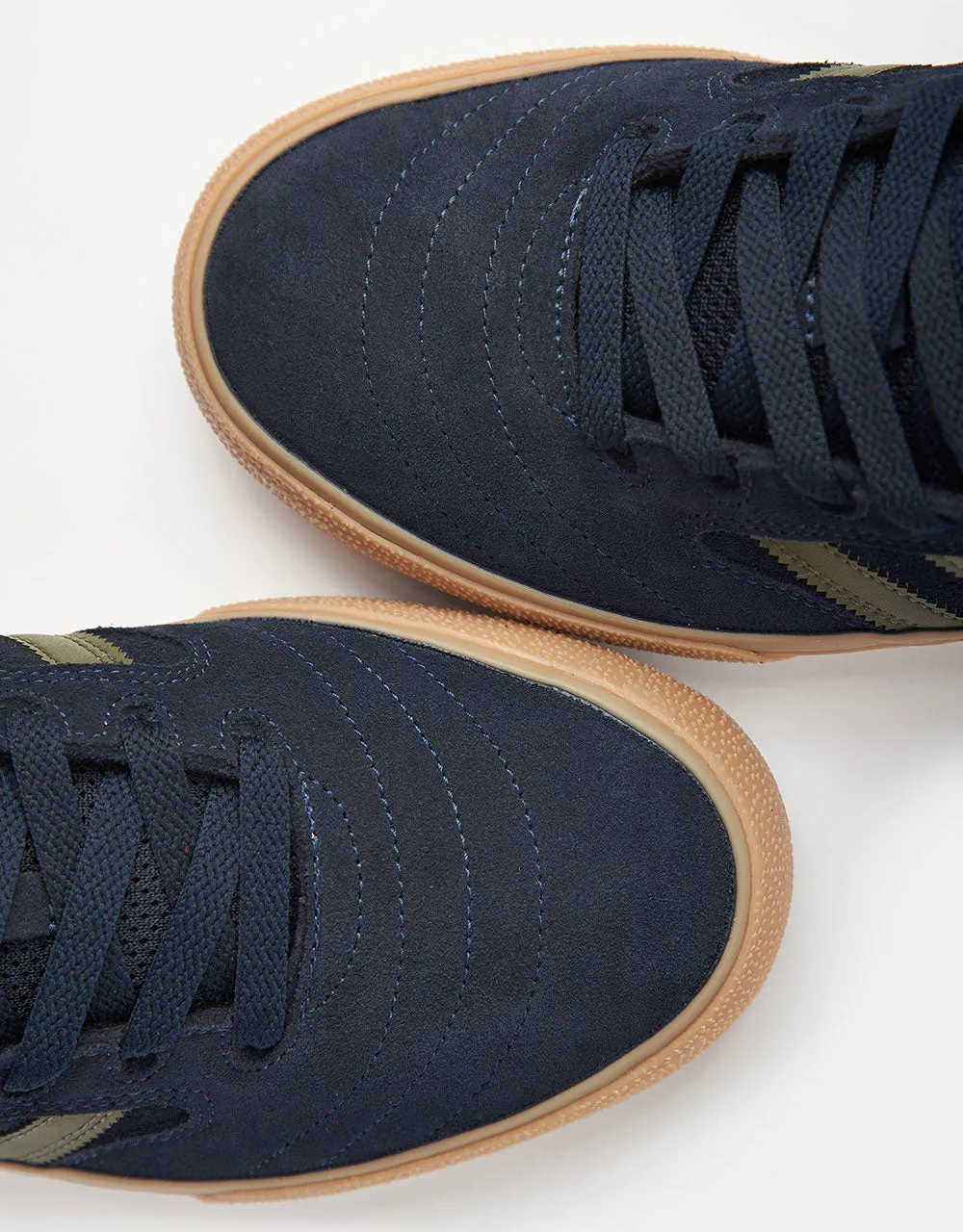 adidas Busenitz Vulc II Skate Shoes - Legend Ink/Olive Strata/Gold Metallic
