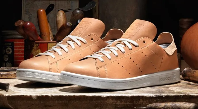 Adidas Stan Smith 'Horween Leather' Sneakers, Tan