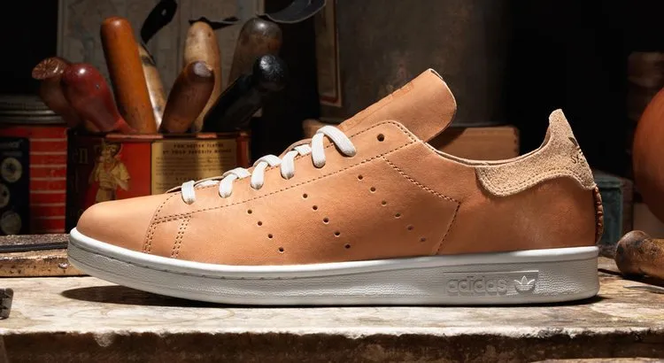 Adidas Stan Smith 'Horween Leather' Sneakers, Tan