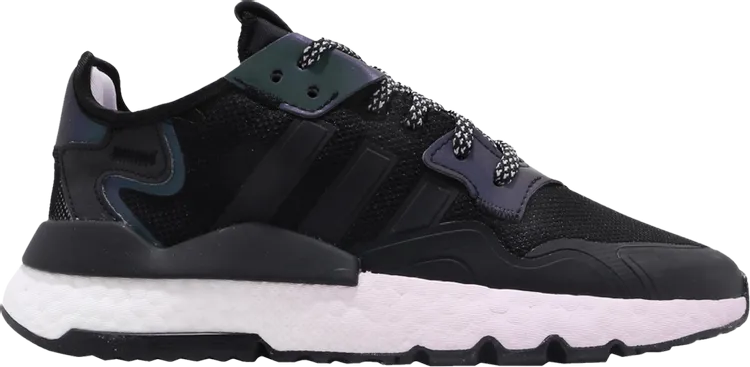 Adidas Wmns Nite Jogger 'Purple Tint' Sneakers, Black
