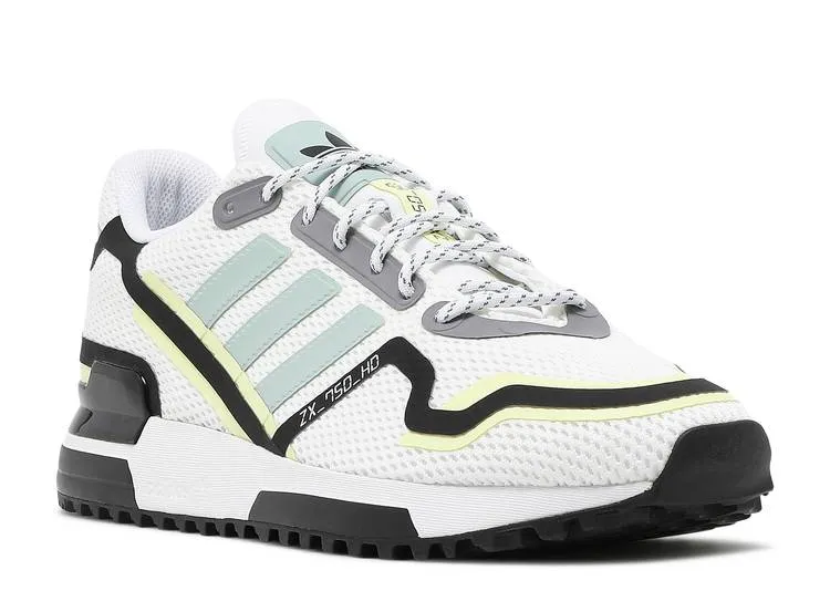 Adidas ZX 750 HD 'WHITE GREEN TINT' sneakers, white