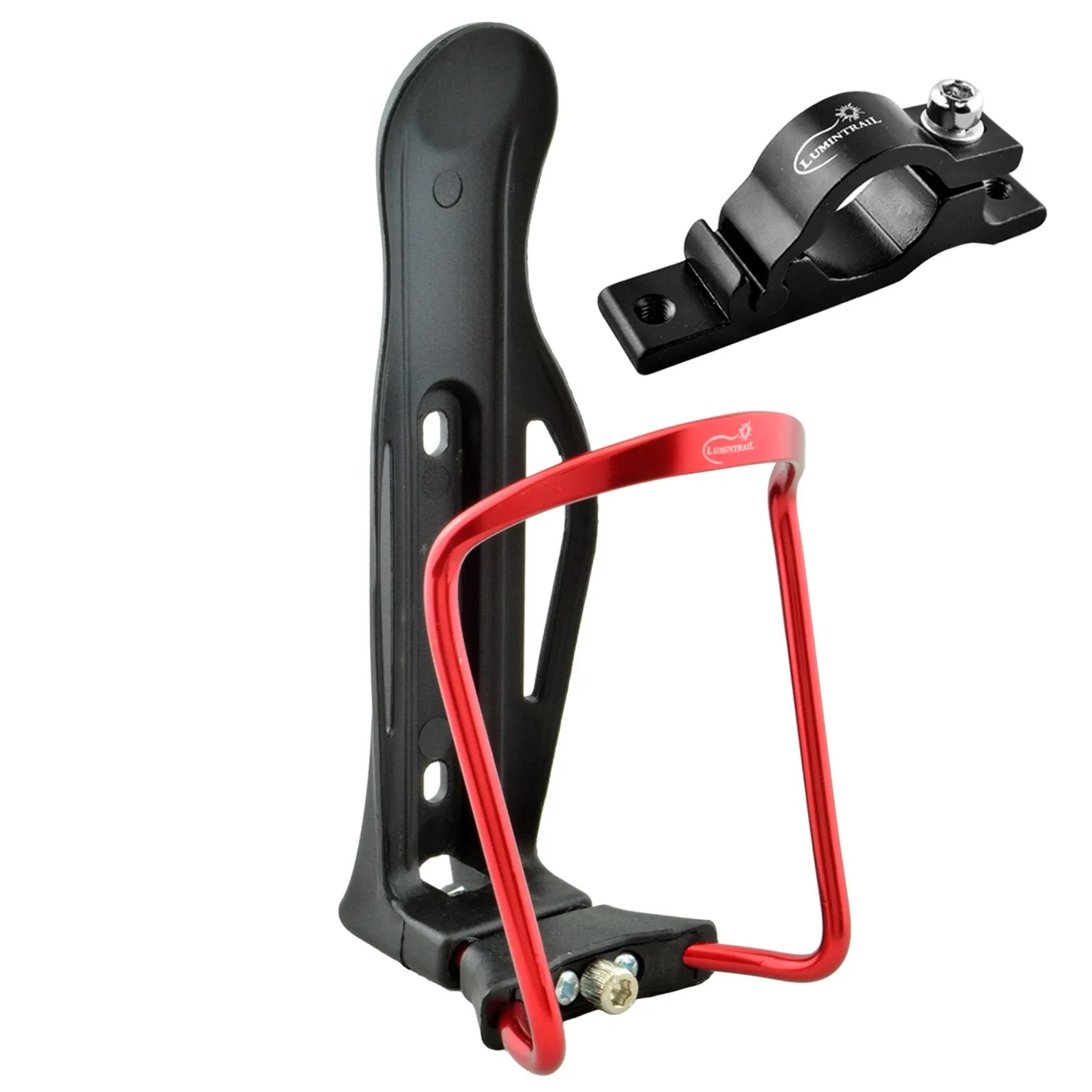 Adjustable Bicycle Water Bottle Cage with Handlebar Mount Bracket