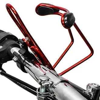 Adjustable Bicycle Water Bottle Cage with Handlebar Mount Bracket