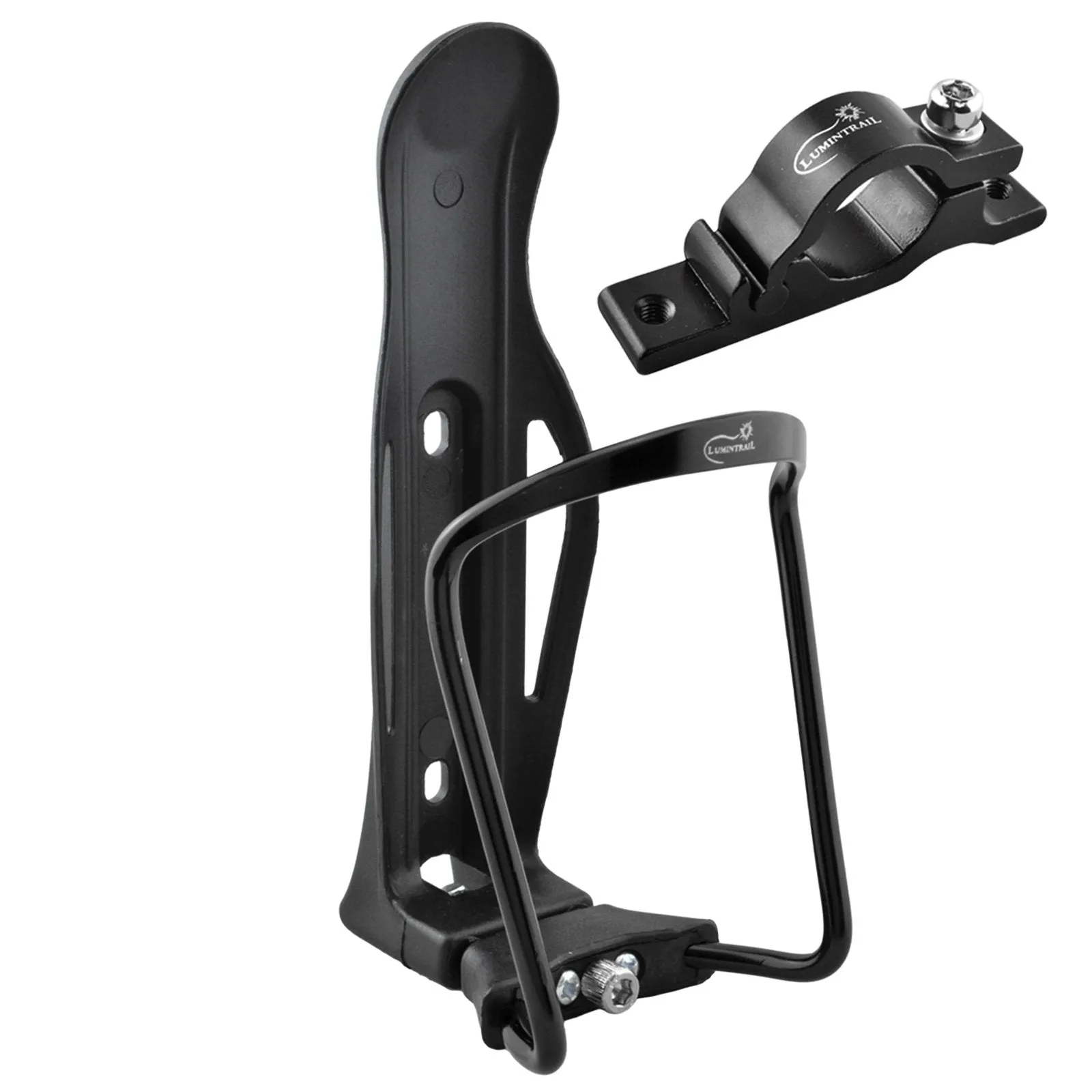 Adjustable Bicycle Water Bottle Cage with Handlebar Mount Bracket