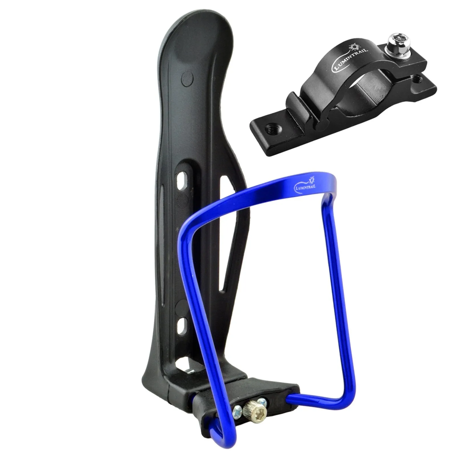 Adjustable Bicycle Water Bottle Cage with Handlebar Mount Bracket