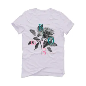 Air Jordan 10 "Super Bowl Miami" White T-Shirt (Roses)