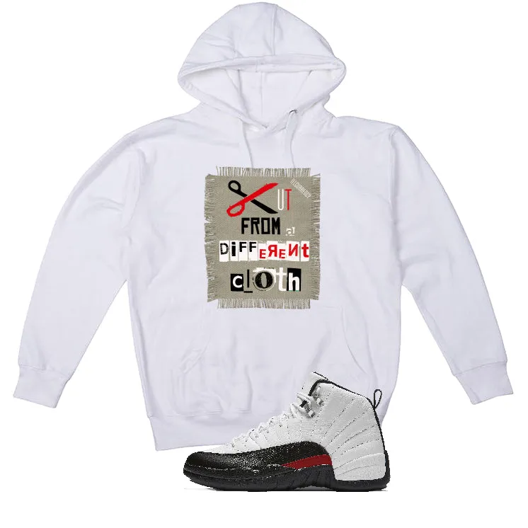 Air Jordan 12 “Red Taxi” | illcurrency White T-Shirt (Cut from a different cloth)