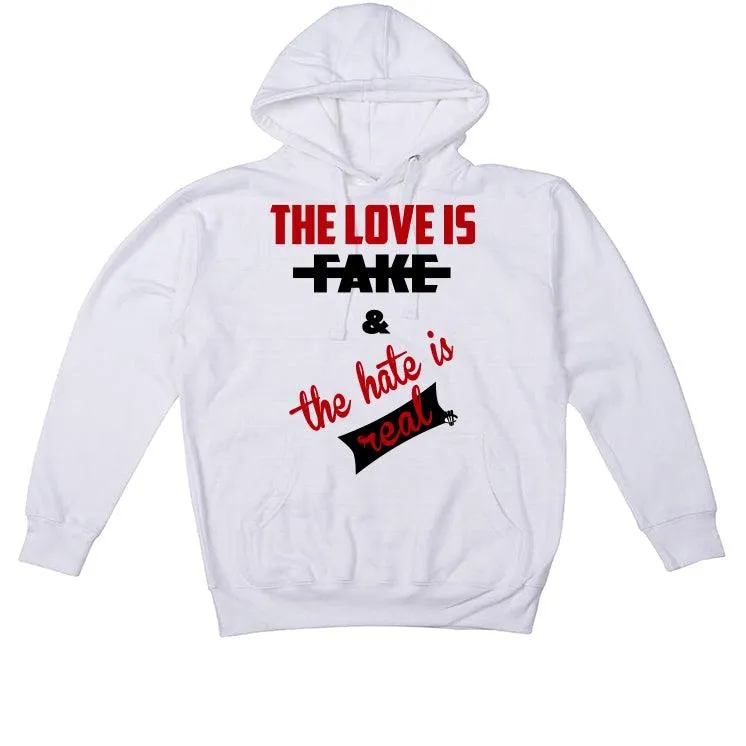 Air Jordan 12 “Twist” 2021 White T-Shirt (The love is fake)