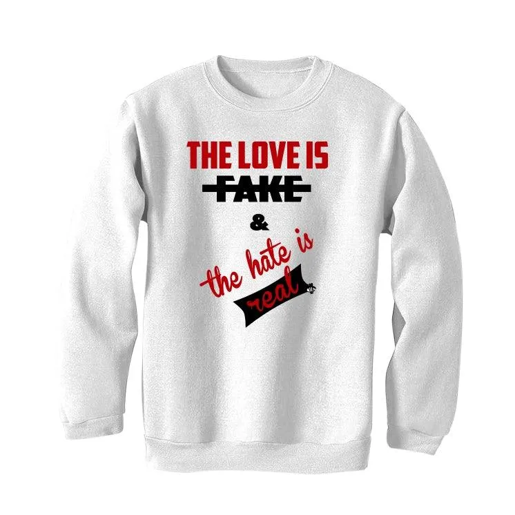 Air Jordan 12 “Twist” 2021 White T-Shirt (The love is fake)
