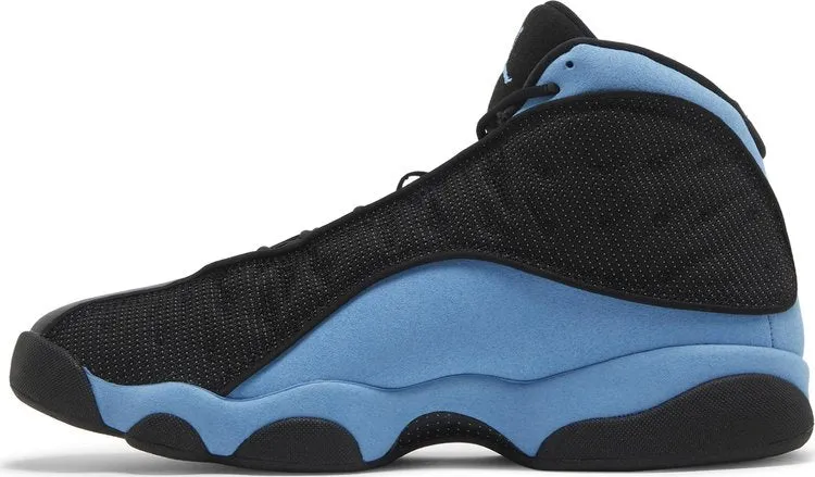 Air Jordan 13 Retro Black University Blue Sneakers, black