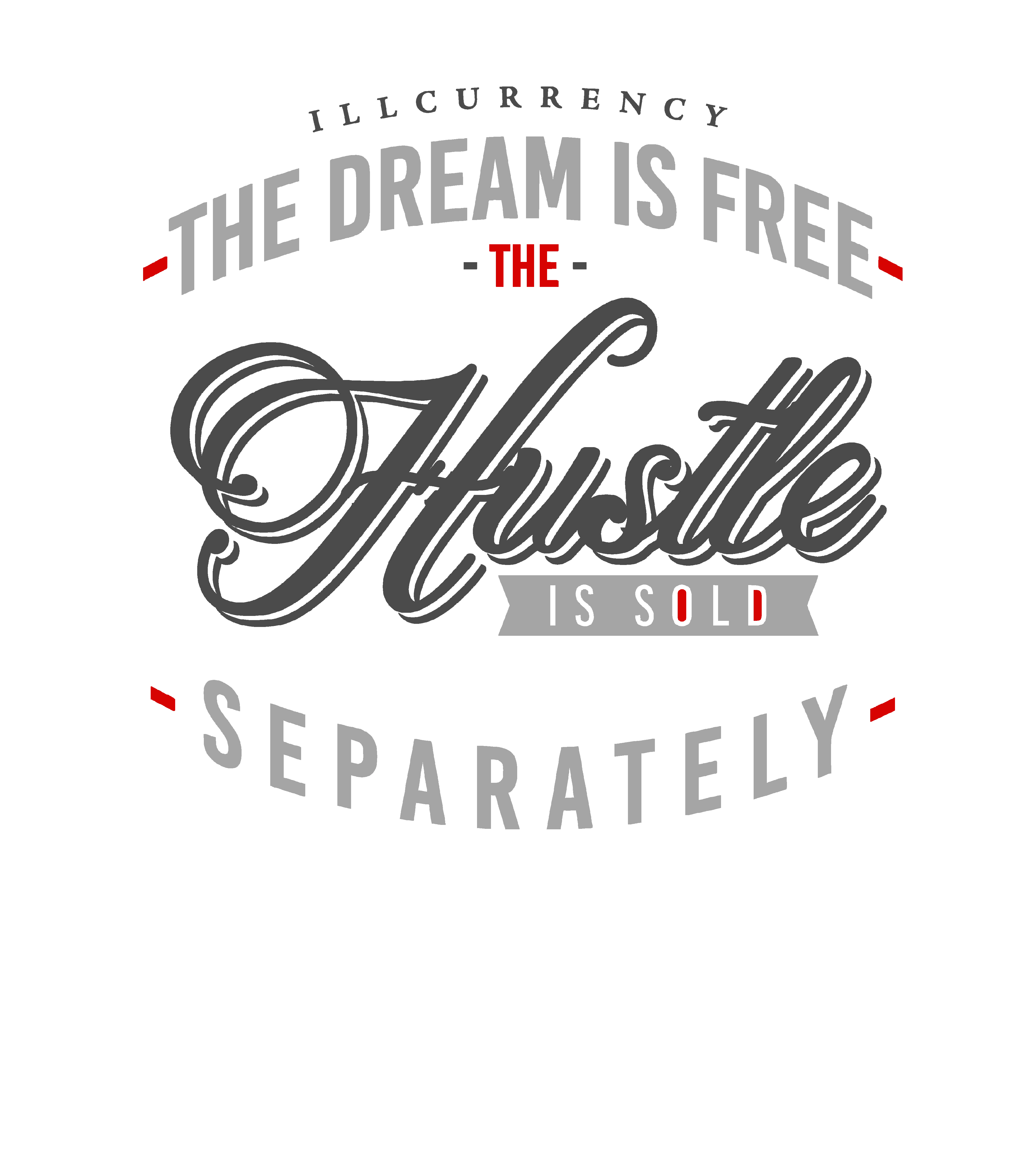 Air Jordan 3 Cement Grey White T-Shirt (The dream is free)| illcurrency
