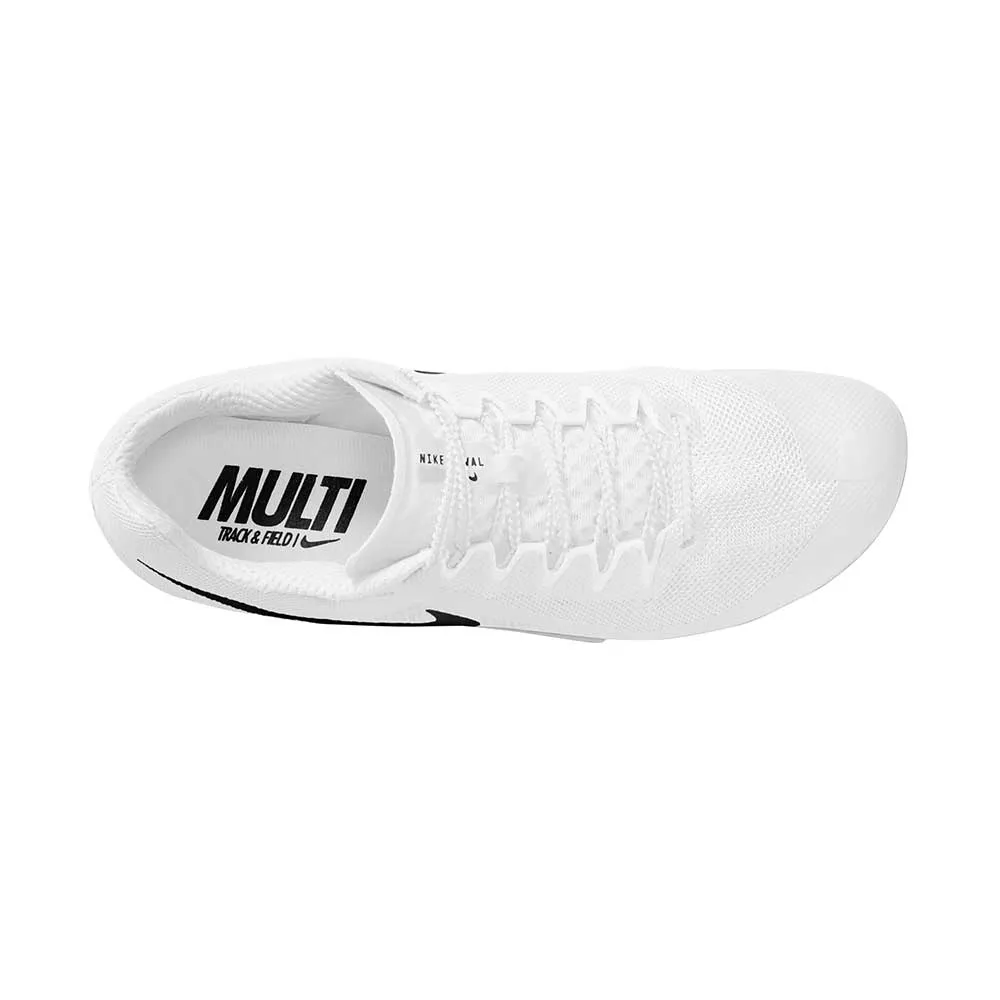 All Gender Nike Zoom Rival Multi Track Spike - White