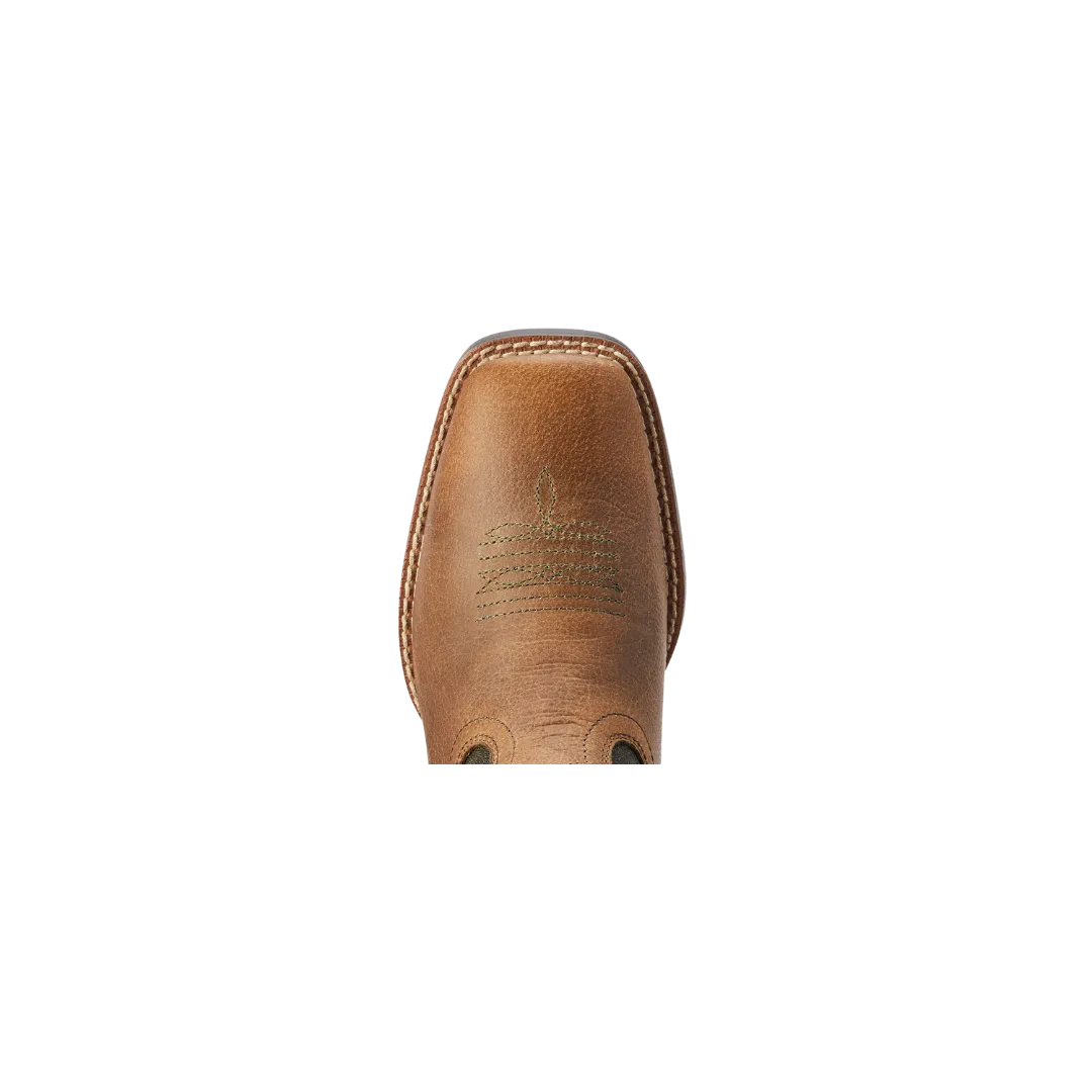 Ariat Youth Boy's Firecatcher Distressed Brown Square Toe Boot