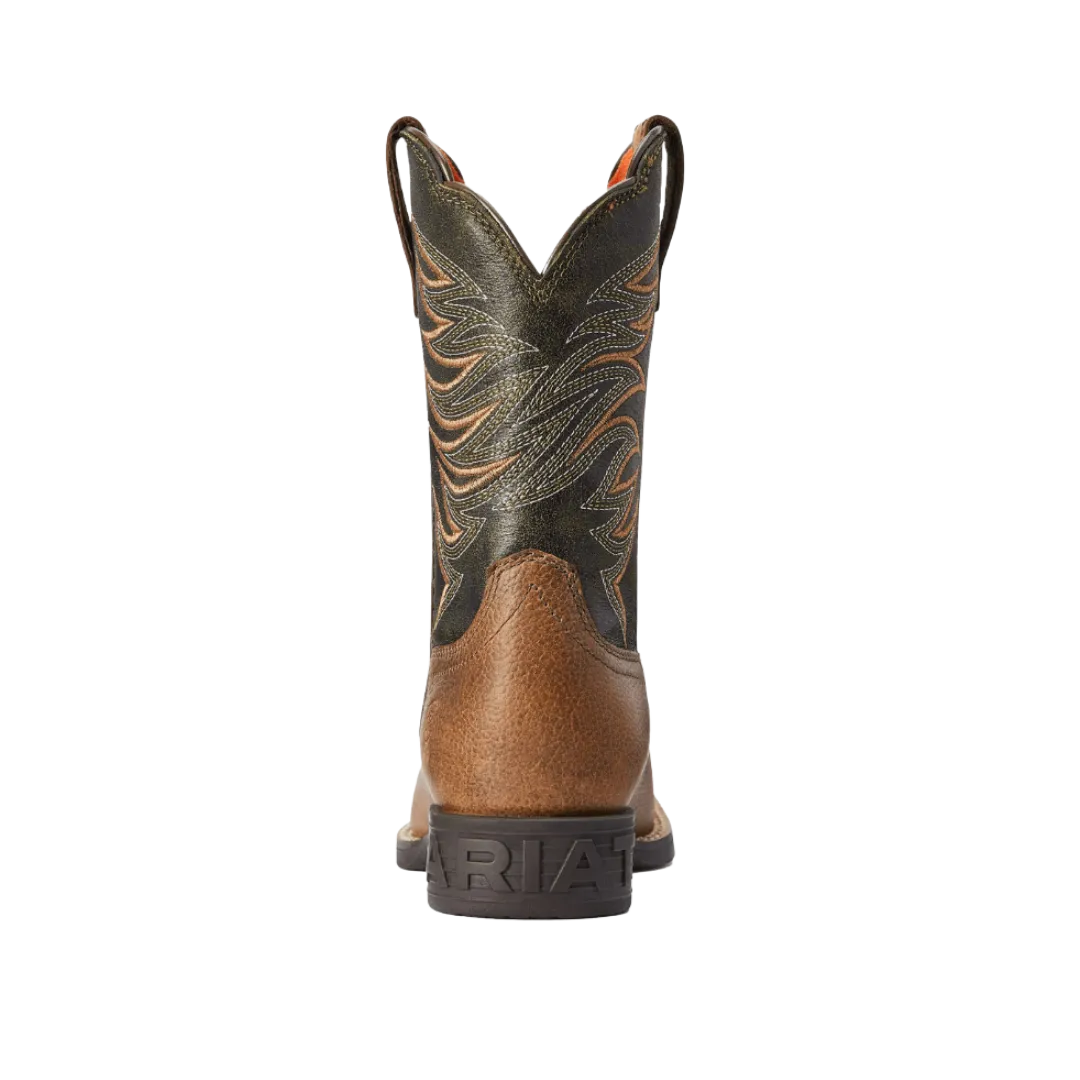 Ariat Youth Boy's Firecatcher Distressed Brown Square Toe Boot