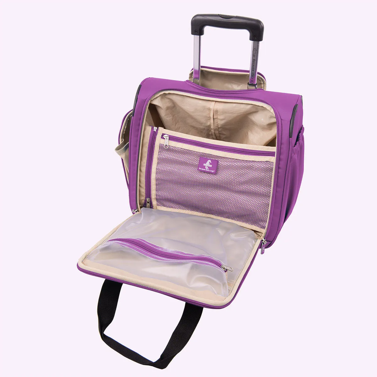 Atlantic Ultra Lite 4 Rolling UnderSeat Carry On