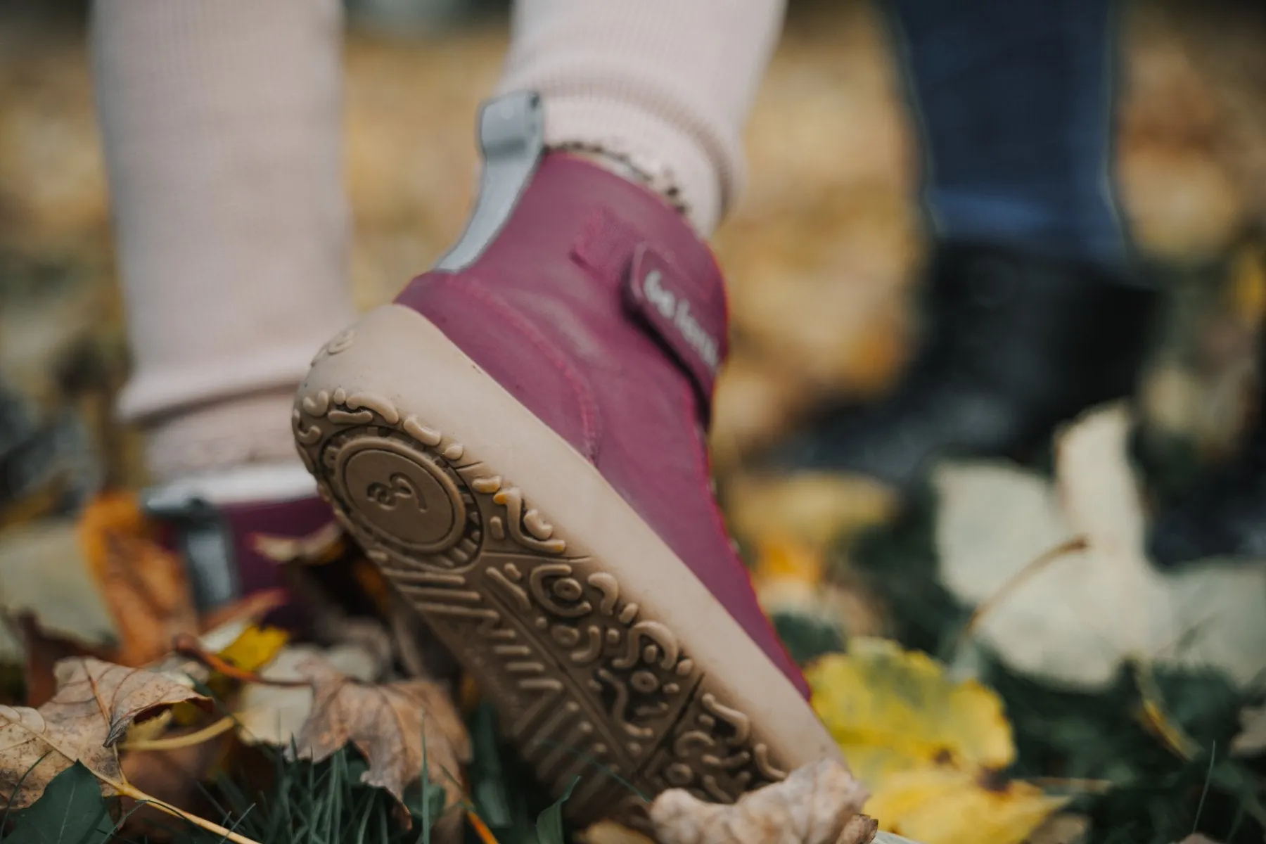 Barefoot Be Lenka Winter Kids - Dark Cherry Red