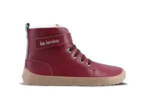 Barefoot Be Lenka Winter Kids - Dark Cherry Red