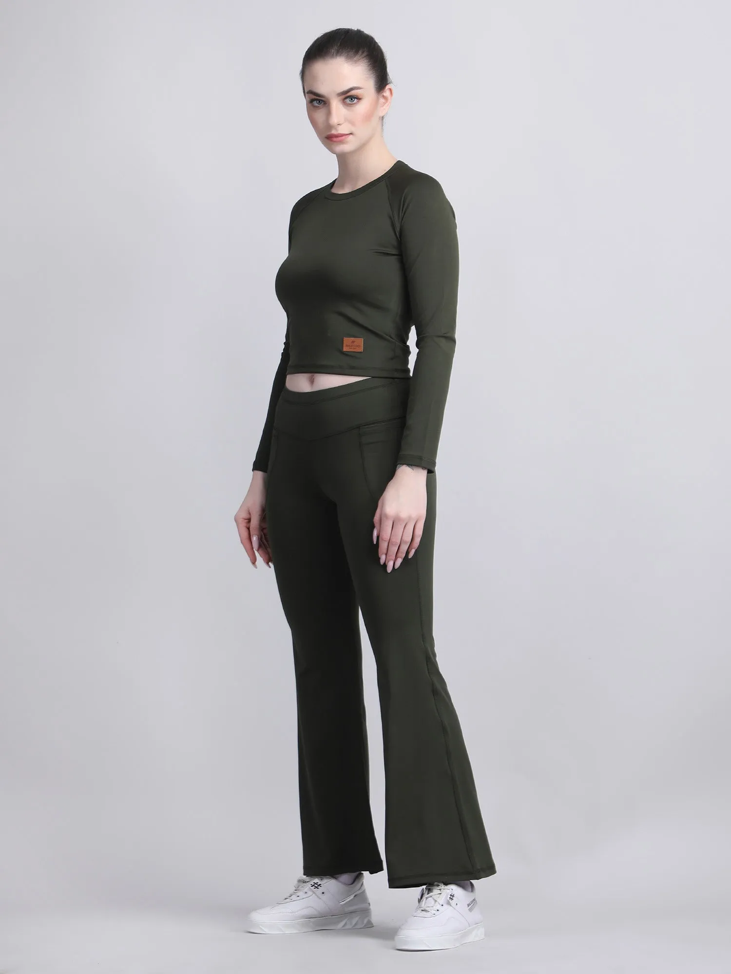 Bootcut matching sets women's