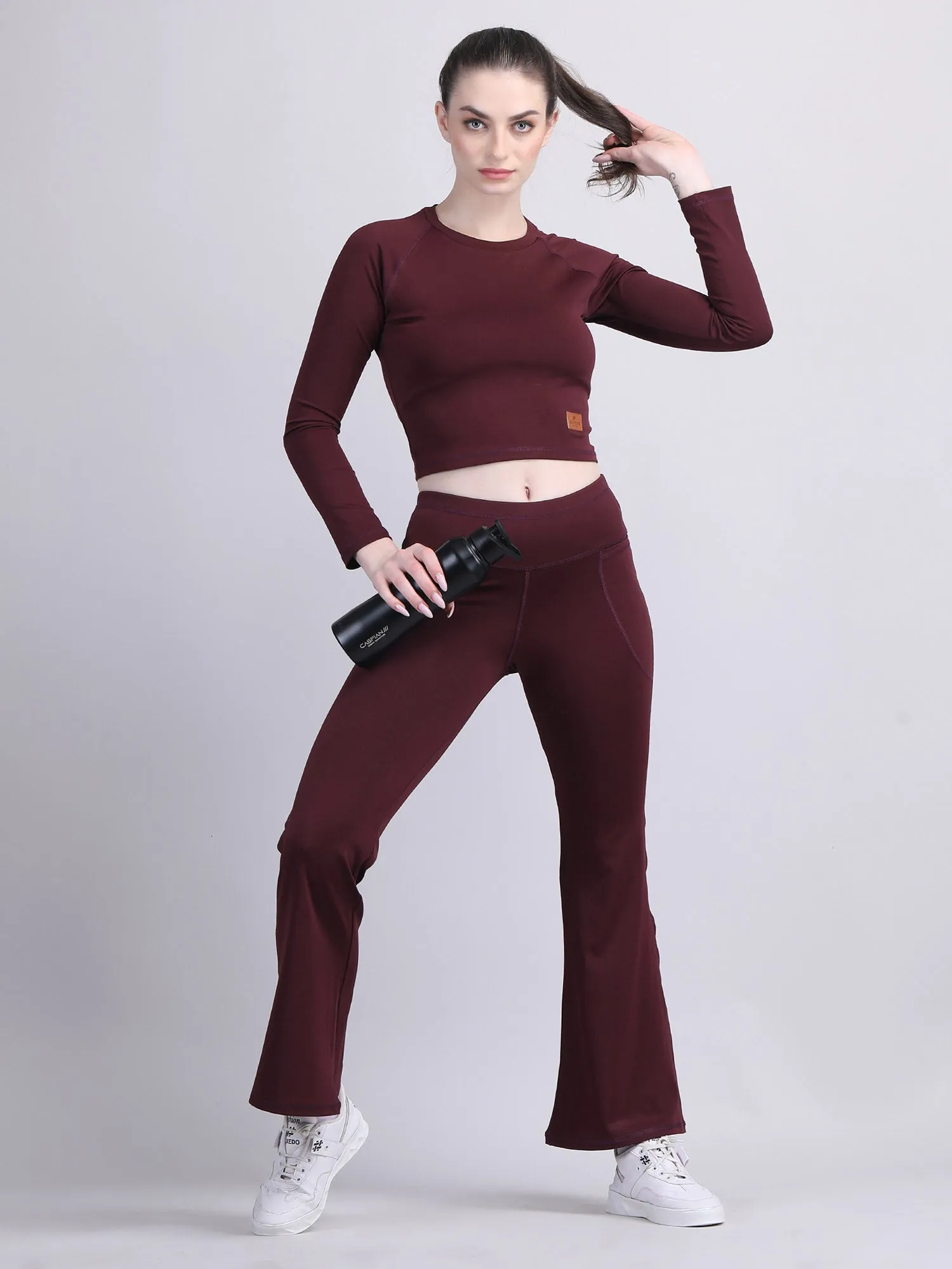 Bootcut matching sets women's