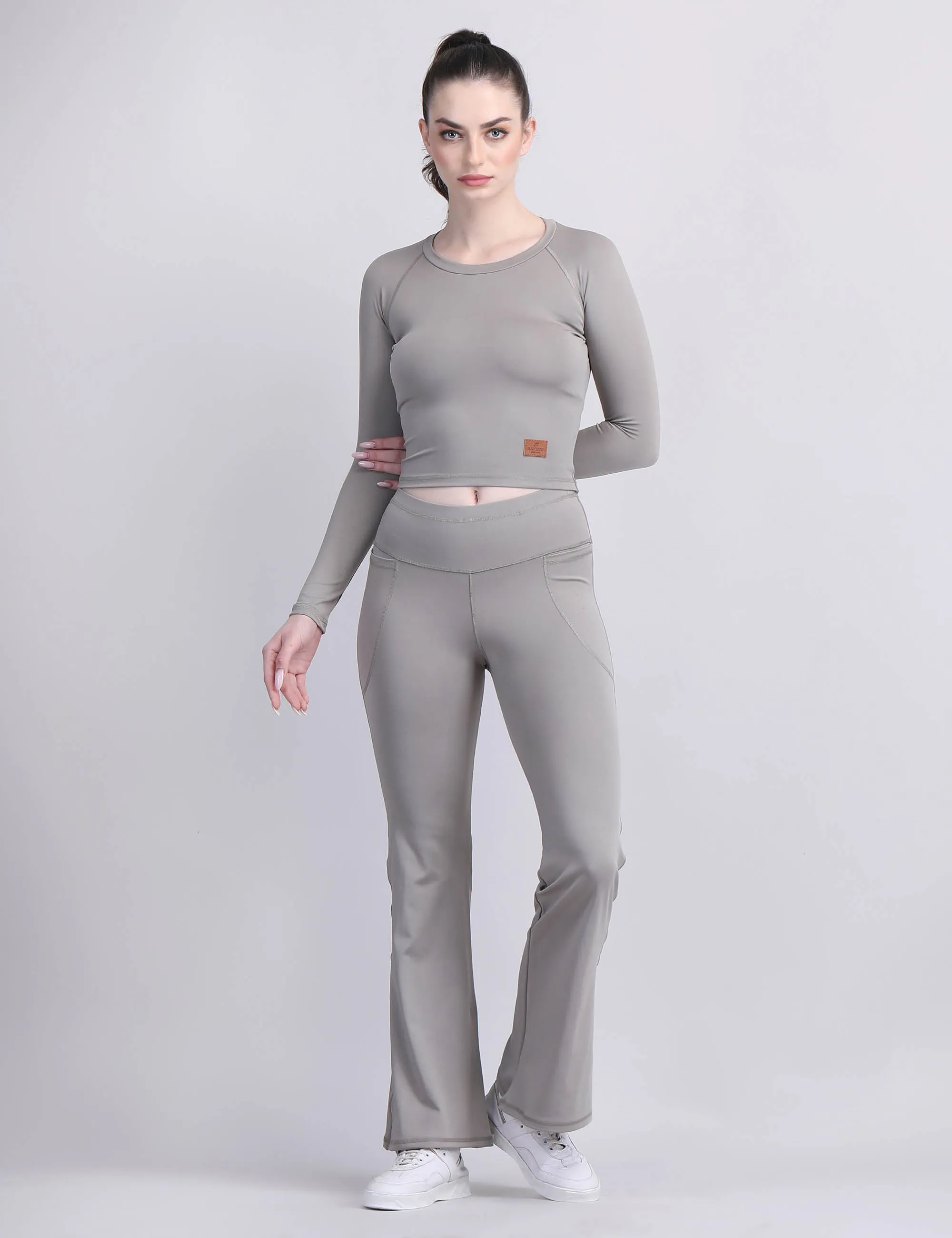 Bootcut matching sets women's