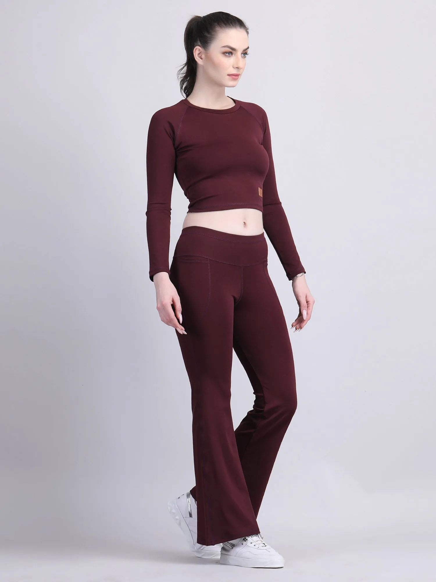 Bootcut matching sets women's