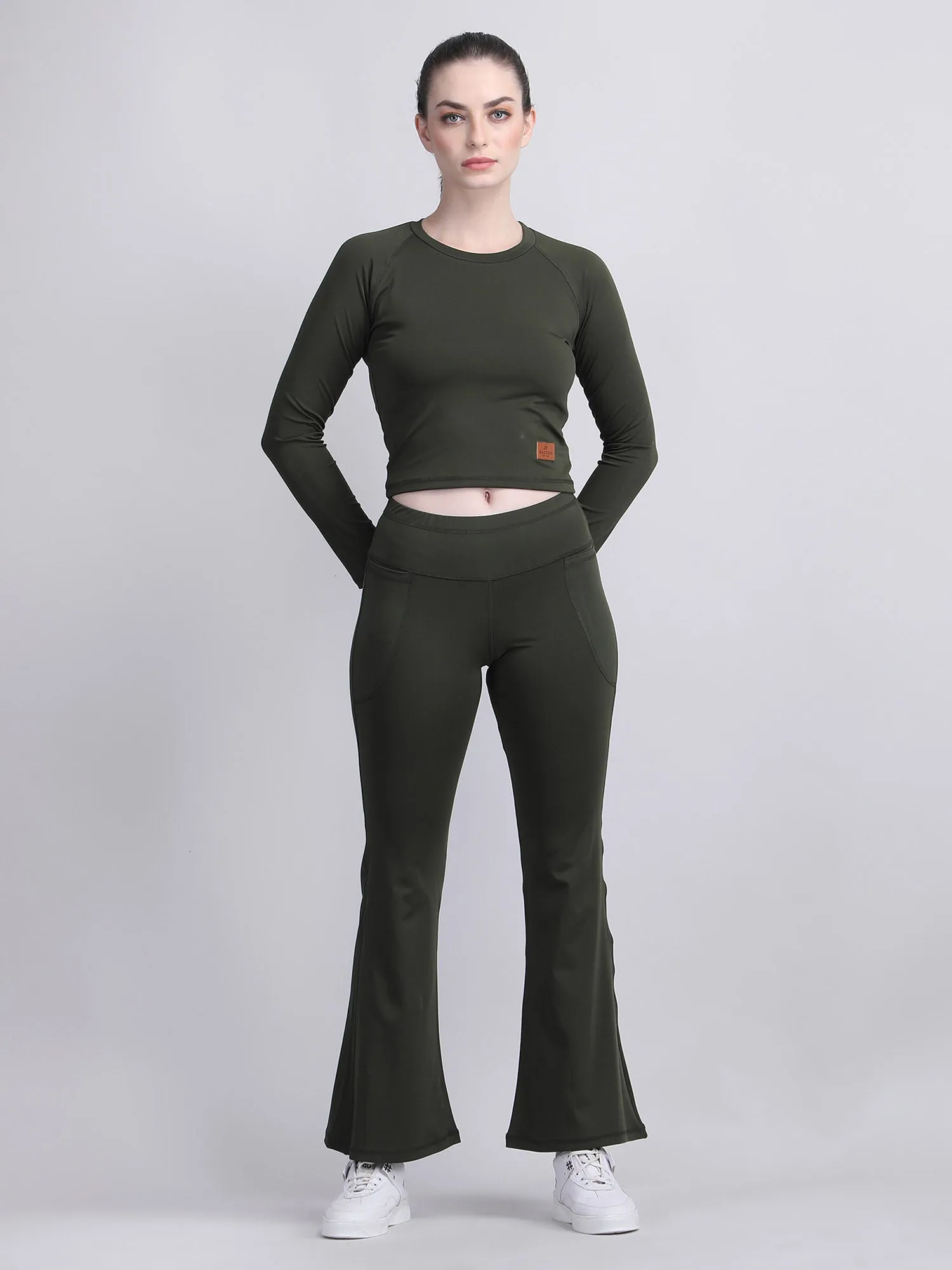 Bootcut matching sets women's