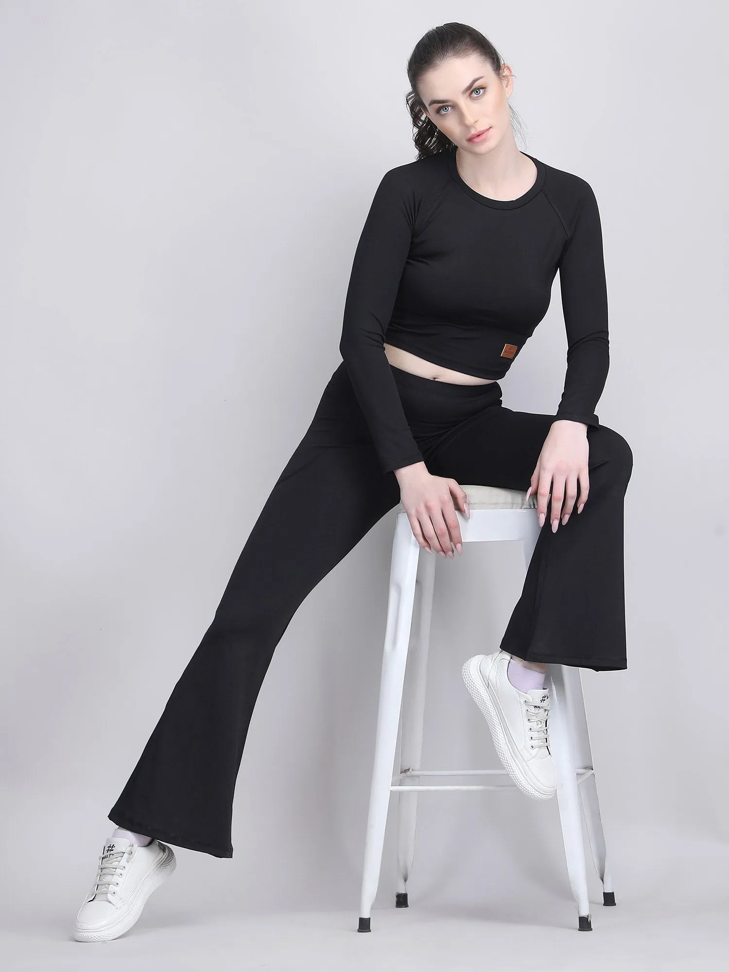 Bootcut matching sets women's