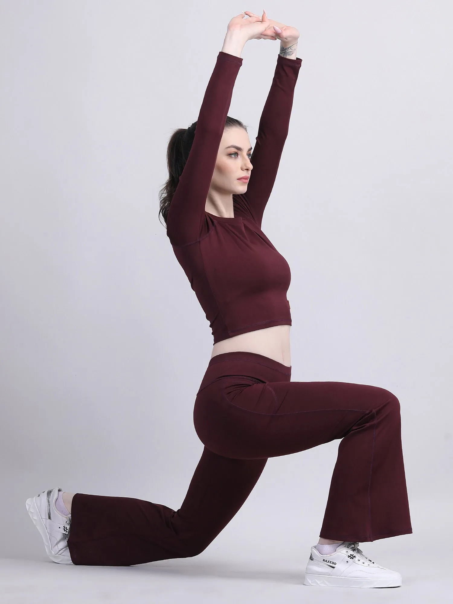 Bootcut matching sets women's
