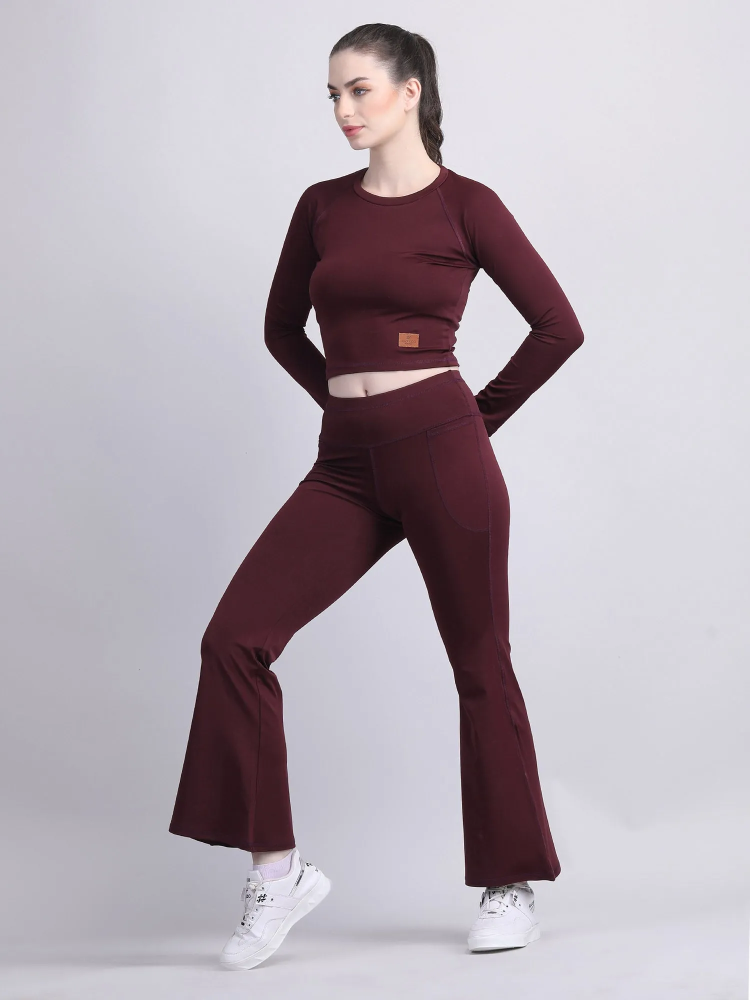 Bootcut matching sets women's