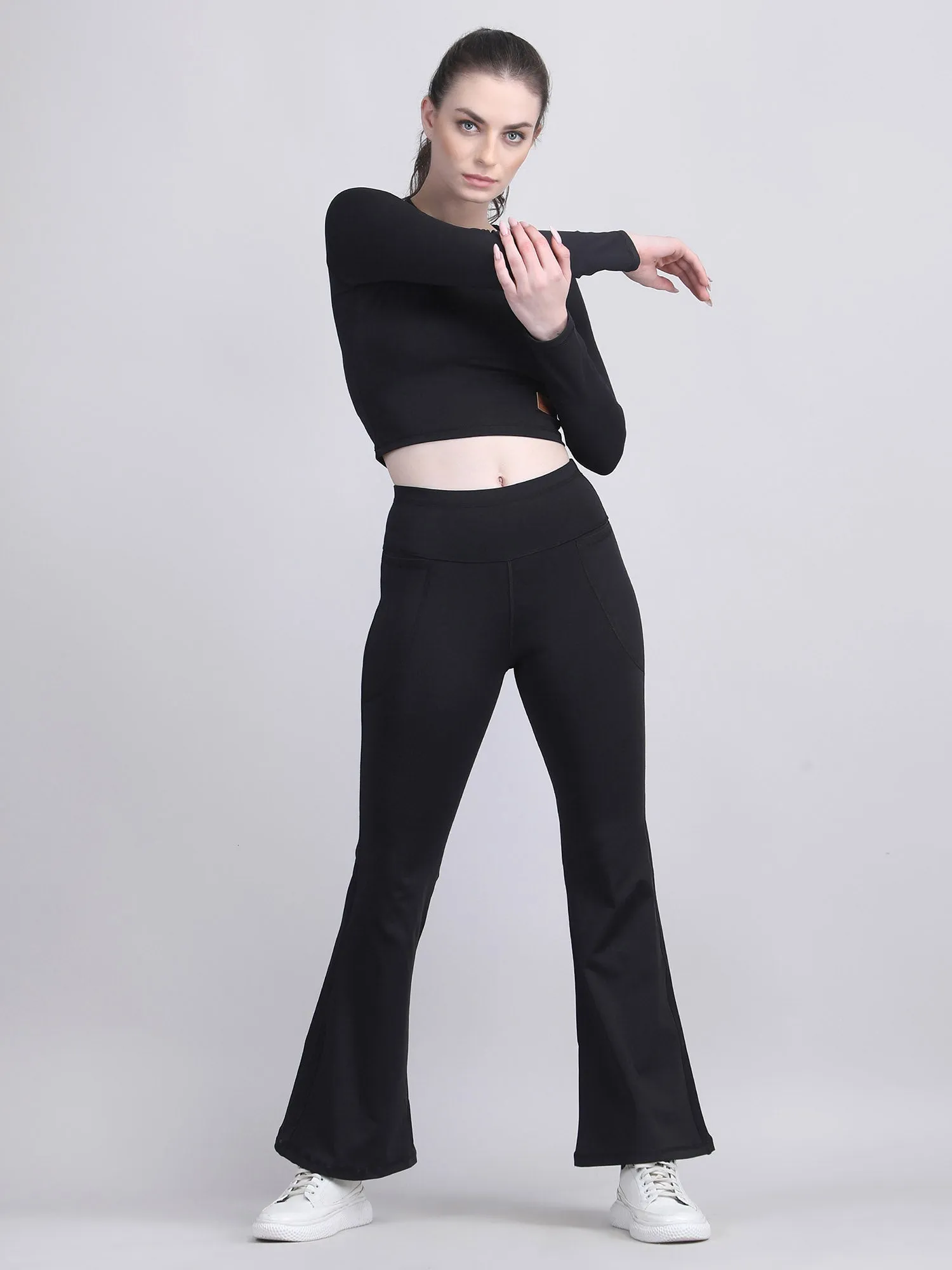 Bootcut matching sets women's