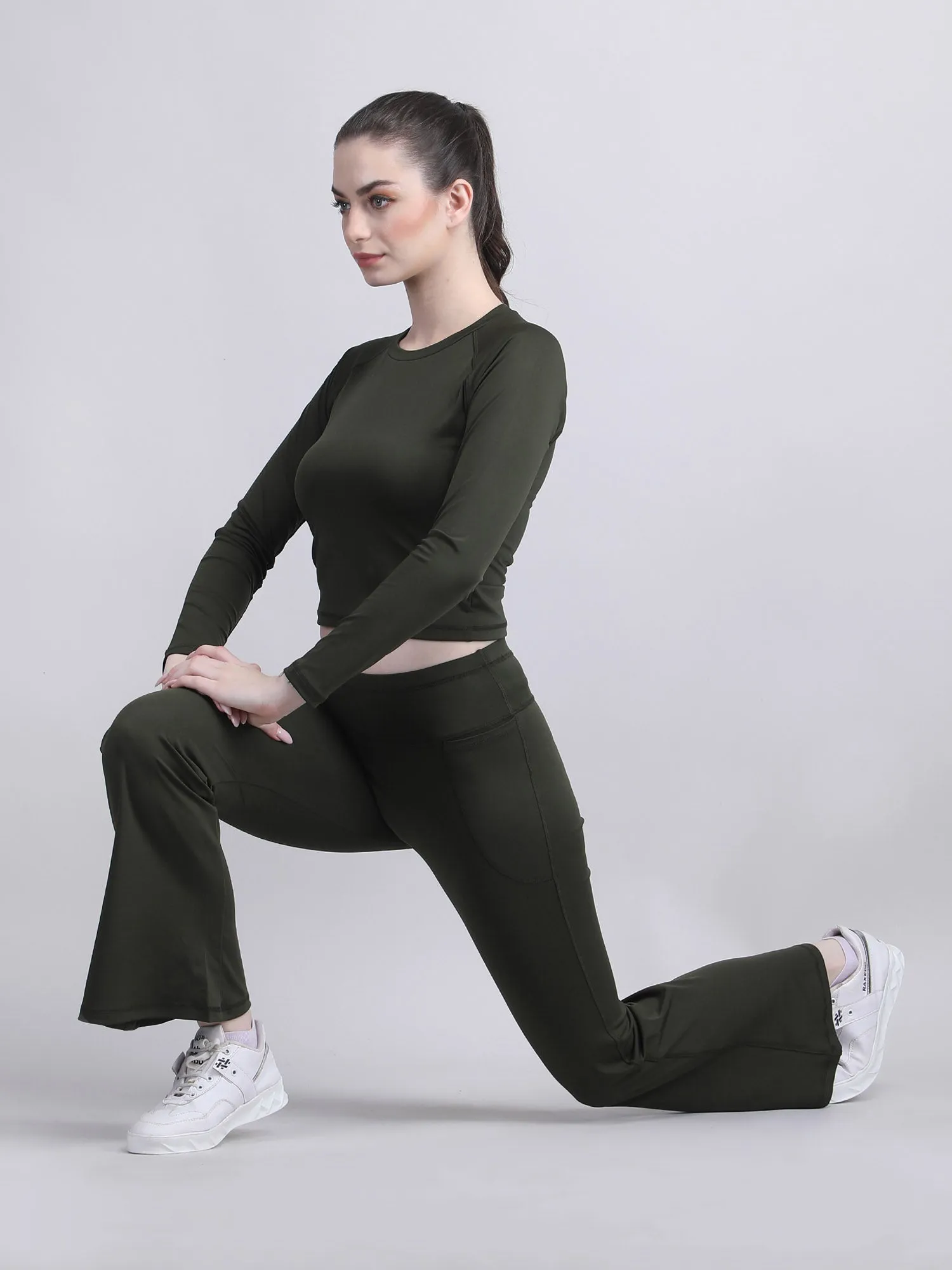 Bootcut matching sets women's