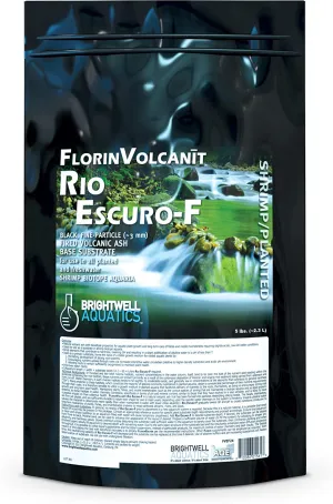 Brightwell Aquatics FlorinVolcanit Rio Escuro F Fine Black