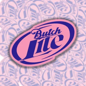 Butch Lite Sticker