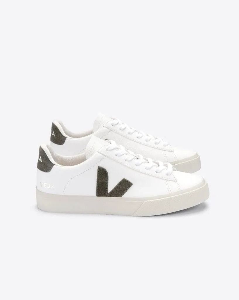 Campo Chromefree Leather - White/Khaki