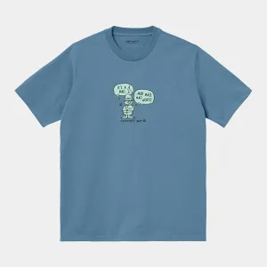 Carhartt WIP Mad World T-Shirt - Icy Water