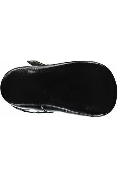 Carriage Boutique Black Soft Sole Baby Girl Shoes