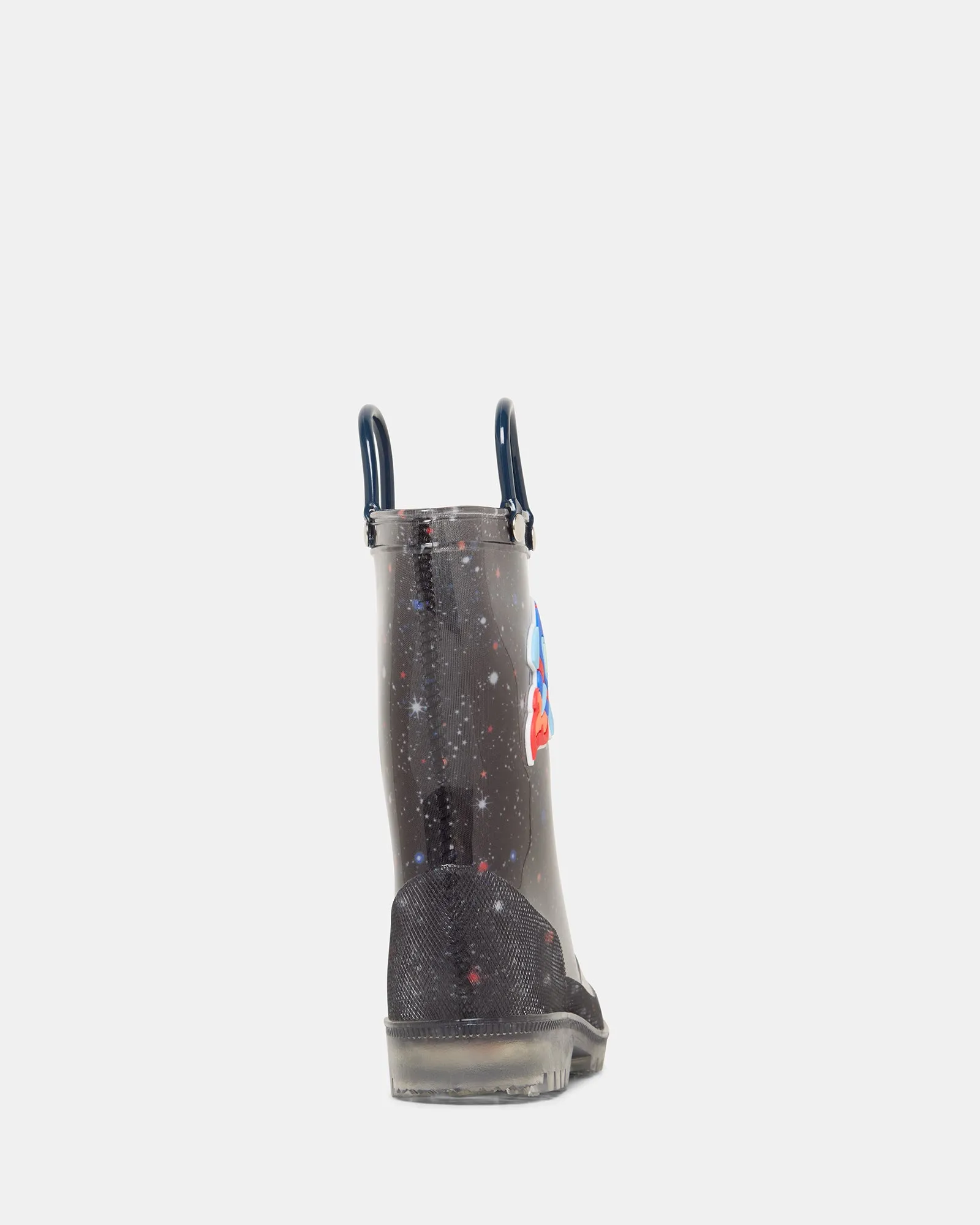 Charlie Galaxy Gumboot Black Multi