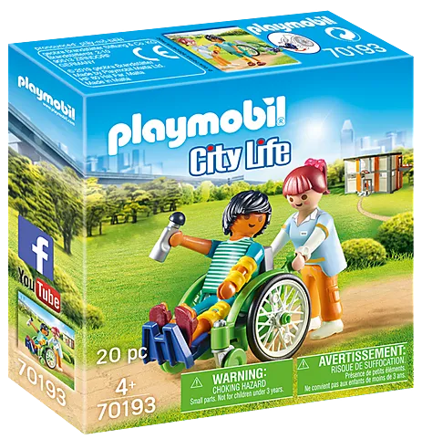 City Life - Patient in Wheelchair