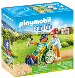 City Life - Patient in Wheelchair