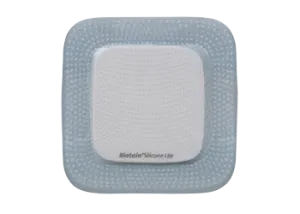 Coloplast 33444 Biatain Lite Silicone Foam Dressing, Size 3" x 3" (8cm x 8cm)