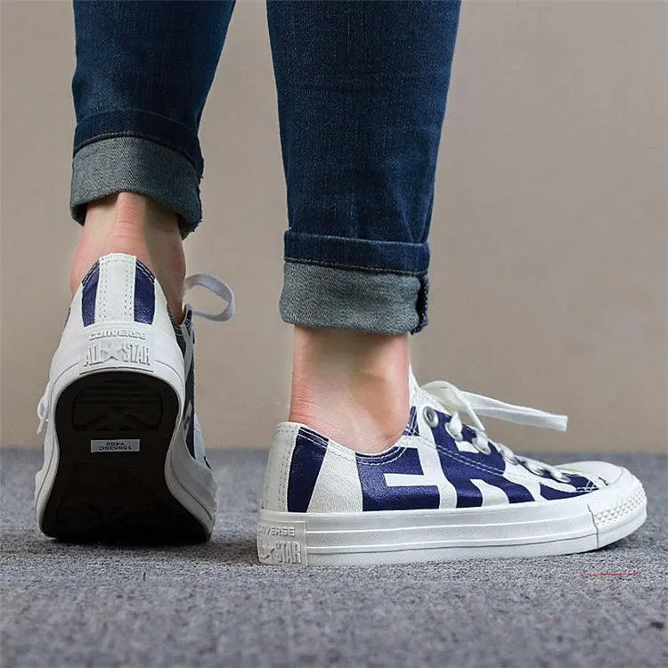 Converse All Star Ctas Ox Blu/Wht Sneaker