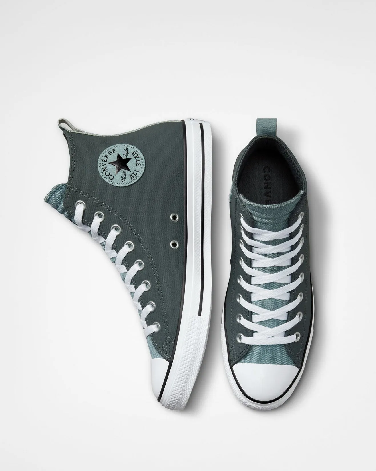 .Converse Chuck Taylor Unisex All Star Tec-Tuff Utility High Top Cyber Grey - (AO3406) - SU - R1L7